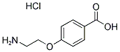 4-(2-AMINO-ETHOXY)-BENZOIC ACIDHYDROCHLORIDE Struktur