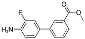 4'-AMINO-3'-FLUORO-BIPHENYL-3-CARBOXYLIC ACID METHYL ESTER Struktur