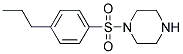 1-[(4-PROPYLPHENYL)SULFONYL]PIPERAZINE Struktur