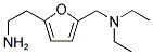 ([5-(2-AMINOETHYL)-2-FURYL]METHYL)DIETHYLAMINE Struktur