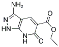 ETHYL 3-AMINO-6-OXO-6,7-DIHYDRO-1H-PYRAZOLO[3,4-B]PYRIDINE-5-CARBOXYLATE Struktur