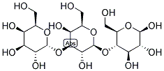 GAL-ALPHA1-3GAL-BETA1-4GLC Struktur