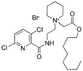 1-(2-(3,6-DICHLOROPICOLINAMIDO)ETHYL)-1-(2-(OCTYLOXY)-2-OXOETHYL)PIPERIDINIUM BROMIDE