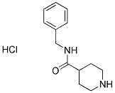 N-BENZYLPIPERIDINE-4-CARBOXAMIDE HYDROCHLORIDE Struktur