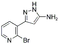 5-(2-BROMO-PYRIDIN-3-YL)-2H-PYRAZOL-3-YLAMINE Struktur