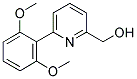 [6-(2,6-DIMETHOXYPHENYL)PYRIDIN-2-YL]METHANOL Struktur