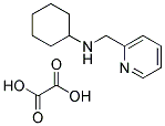 CYCLOHEXYL-PYRIDIN-2-YLMETHYL-AMINEOXALATE Struktur