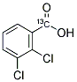 2,3-DICHLOROBENZOIC-7-13C Struktur