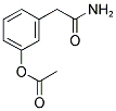 3-ACETOXYPHENYLACETAMIDE Struktur