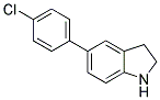 5-(4-CHLOROPHENYL)INDOLINE Struktur