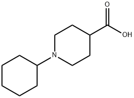 1-CYCLOHEXYLPIPERIDINE-4-CARBOXYLIC ACIDHYDROCHLORIDE Struktur