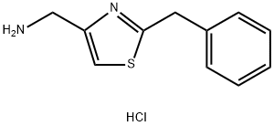 C-(2-BENZYL-THIAZOL-4-YL)-METHYLAMINE DIHYDROCHLORIDE Struktur