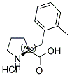 (S)-ALPHA-(2-METHYLBENZYL)-PROLINE-HCL Struktur