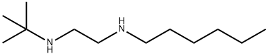 N-TERT-BUTYL-N'-HEXYL ETHYLENEDIAMINE Struktur