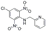 4-CHLORO-2,6-DINITRO-N-(2-PYRIDINYLMETHYL)ANILINE Struktur