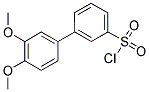 3',4'-DIMETHOXY-BIPHENYL-3-SULFONYL CHLORIDE Struktur