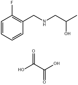 1-(2-FLUORO-BENZYLAMINO)-PROPAN-2-OLOXALATE Struktur