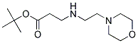 3-(2-MORPHOLIN-4-YL-ETHYLAMINO)-PROPIONIC ACID TERT-BUTYL ESTER Struktur