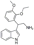 2-(2-ETHOXY-3-METHOXYPHENYL)-2-(1H-INDOL-3-YL)ETHANAMINE Struktur