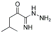 1-IMINO-2-OXO-4,4-DIMETHYLBUTYLHYDRAZINE Struktur