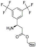 (R)-ETHYL 3-(3,5-BIS(TRIFLUOROMETHYL)PHENYL)-3-AMINOPROPANOATE Struktur