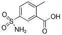 5-(AMINOSULFONYL)-2-METHYLBENZOIC ACID Struktur