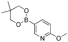 5-(5,5-DIMETHYL-1,3,2-DIOXABORINAN-2-YL)-2-METHOXYPYRIDINE Struktur