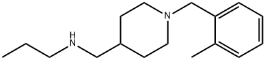 N-([1-(2-METHYLBENZYL)PIPERIDIN-4-YL]METHYL)-PROPAN-1-AMINE Struktur