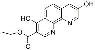 4,8-DIHYDROXY-[1,10]PHENANTHROLINE-3-CARBOXYLIC ACID ETHYL ESTER Struktur