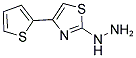 (4-THIOPHEN-2-YL-THIAZOL-2-YL)-HYDRAZINE Struktur
