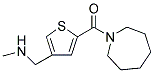 [5-(1-AZEPANYLCARBONYL)-3-THIENYL]-N-METHYLMETHANAMINE Struktur