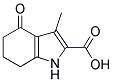 3-METHYL-4-OXO-4,5,6,7-TETRAHYDRO-1H-INDOLE-2-CARBOXYLIC ACID Struktur