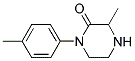 3-METHYL-1-(4-METHYLPHENYL)PIPERAZIN-2-ONE Struktur