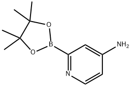 4-AMINOPYRIDINE-2-BORONIC ACID PINACOL ESTER Struktur