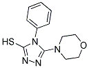 5-MORPHOLIN-4-YL-4-PHENYL-4H-1,2,4-TRIAZOLE-3-THIOL Struktur