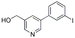 [5-(3-IODOPHENYL)PYRIDIN-3-YL]METHANOL Struktur