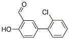 2'-CHLORO-4-HYDROXY[1,1'-BIPHENYL]-3-CARBALDEHYDE Struktur