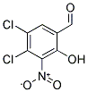 4,5-DICHLORO-2-HYDROXY-3-NITRO-BENZALDEHYDE Struktur