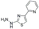 2-(2-HYDRAZINO-1,3-THIAZOL-4-YL)PYRIDINE Struktur