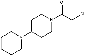 1-[1,4']BIPIPERIDINYL-1'-YL-2-CHLORO-ETHANONE Struktur