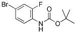 N-BOC-4-BROMO-2-FLUORO-ANILINE Struktur