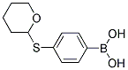 4-(TETRAHYDRO-2H-PYRAN-2-YLSULFANYL)PHENYLBORONIC ACID Struktur