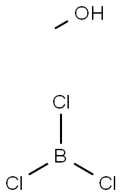 BCL3/METHANOL Struktur