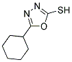 5-CYCLOHEXYL-1,3,4-OXADIAZOLE-2-THIOL Struktur