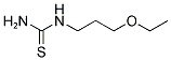 N-(3-ETHOXYPROPYL)THIOUREA Struktur