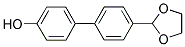 4'-[1,3]DIOXOLAN-2-YL-BIPHENYL-4-OL Struktur