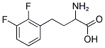 2-AMINO-4-(2,3-DIFLUORO-PHENYL)-BUTYRIC ACID Struktur