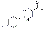 6-(4-CHLOROPHENYL)NICOTINIC ACID Struktur