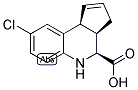 (3AR,4S,9BS)-8-CHLORO-3A,4,5,9B-TETRAHYDRO-3H-CYCLOPENTA[C]QUINOLINE-4-CARBOXYLIC ACID Struktur