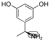 (S)-5-(1-AMINOETHYL)BENZENE-1,3-DIOL Struktur